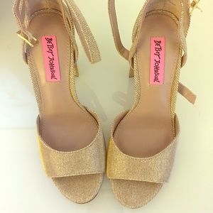 Betsey Johnson Carly open toe ankle strap sandal